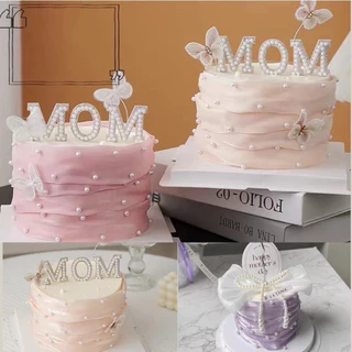 ป้ายปักเค้กวันแม่ ป้ายHappy mother Day
