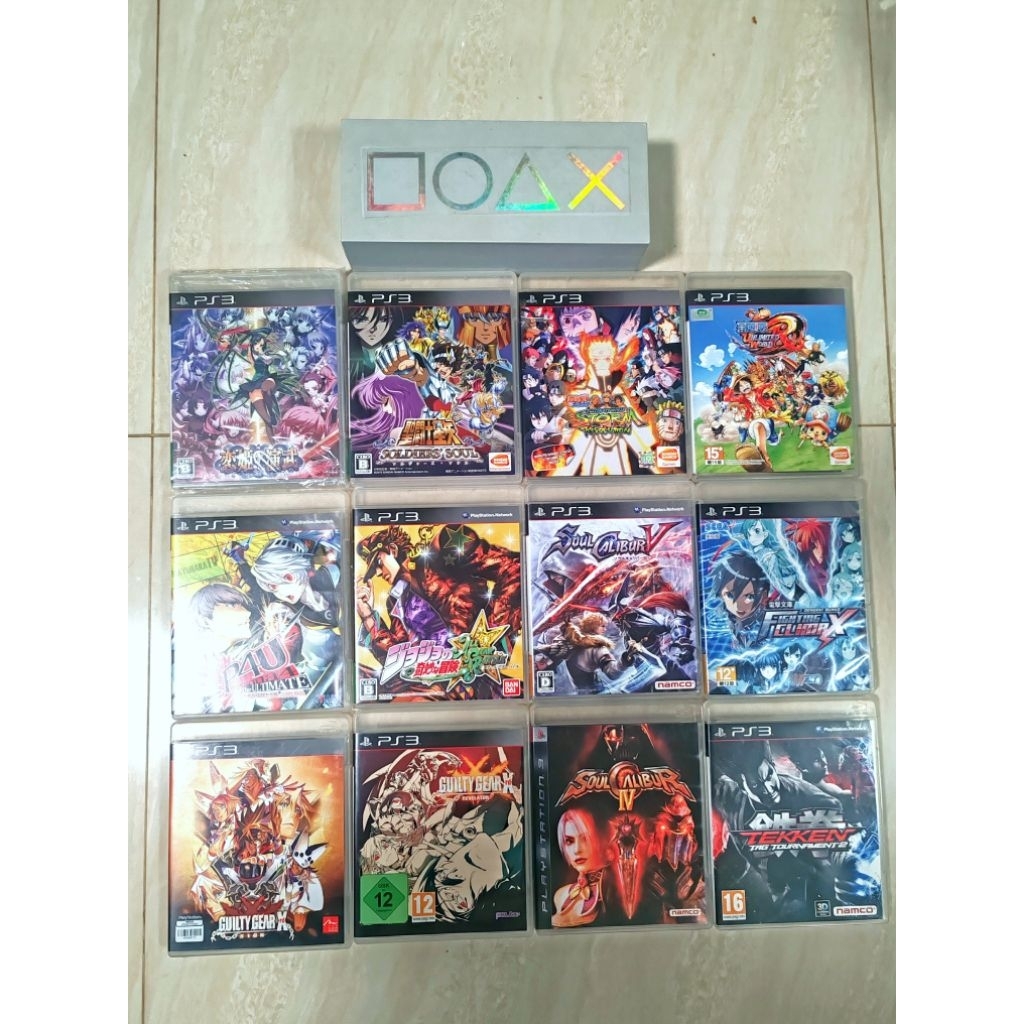 PS3 fighting action games