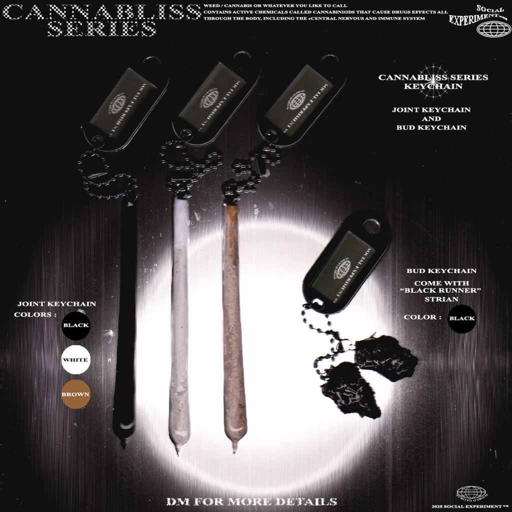 CANNABLISS SERIES ORIGINAL KEYCHAIN (LIMITED QUANTITY)