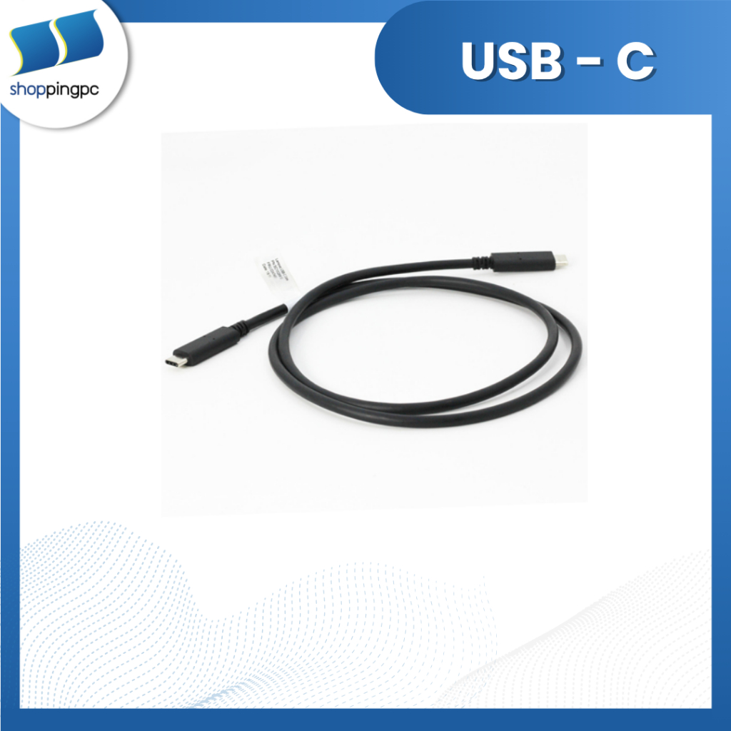 Lenovo USB-C Cable 1 m, 4X90U90619 1m Single