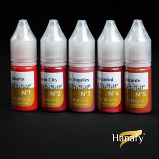 Hanafy 10ml. Lips Julia สีสักปาก โทนชมพูนู๊ด สีไฮบริด สีเชื้…