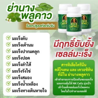 ย่านาง พลูคาว แคปซูลสกัดเข้มข้น ตราแม่บัวแก้ว (โปร 1 กระปุก)