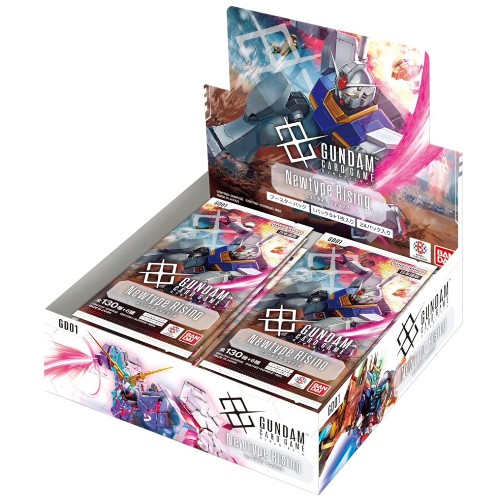 Bandai) Gundam Card Game Booster Pack Newtype Rising [Gd01] (กล่อง) รวม 24 แพ็ค