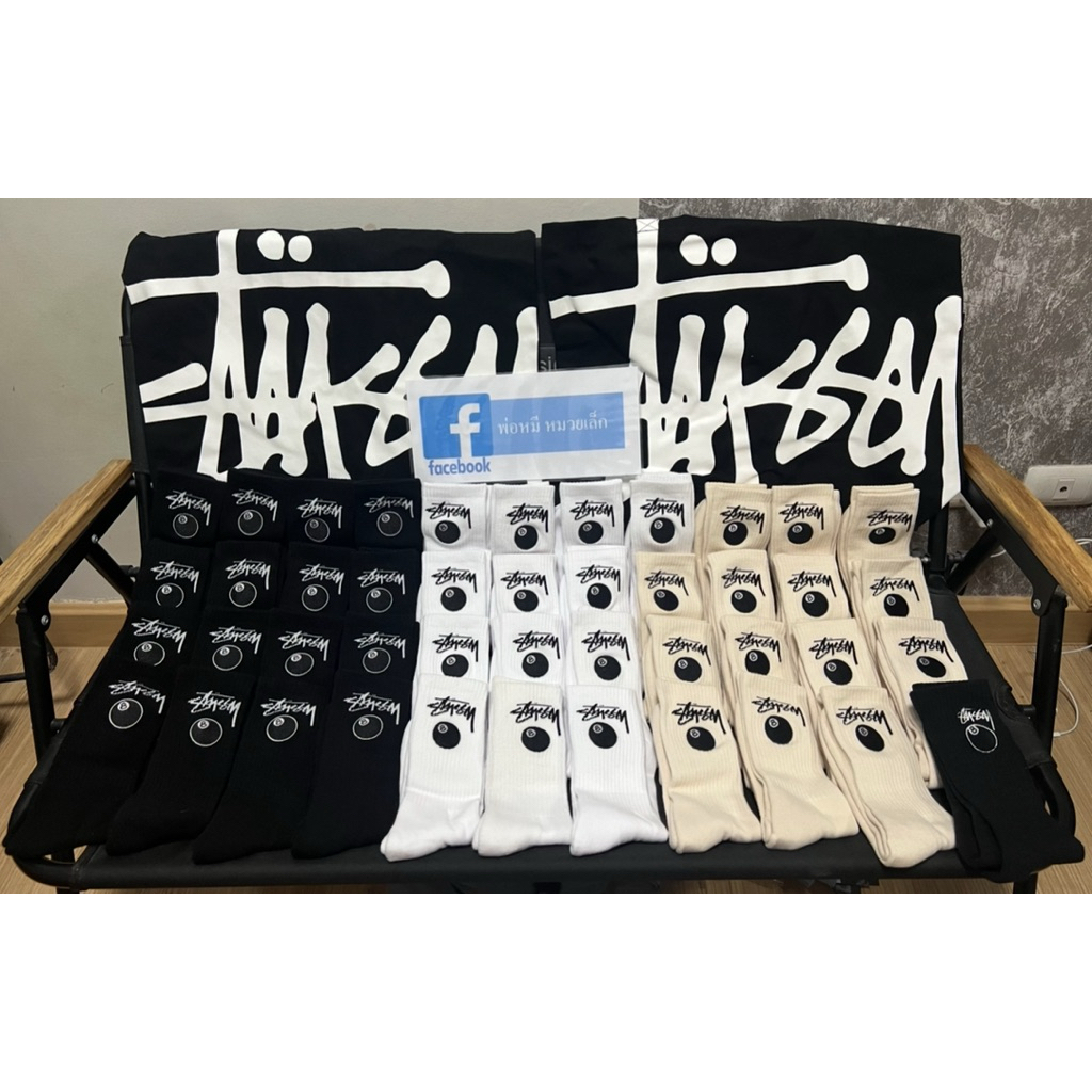 Stussy 8Ball 🎱 Socks [ถุงเท้าของแท้💯พร้อมส่ง]