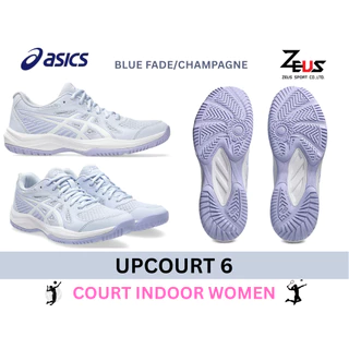 ASICS UPCOURT 6 รองเท้าแบดมินตัน วอลเลย์บอล [ฺCOURT INDOOR WOMEN] Non Marking สามารถเข้าได้ทุกสนาม