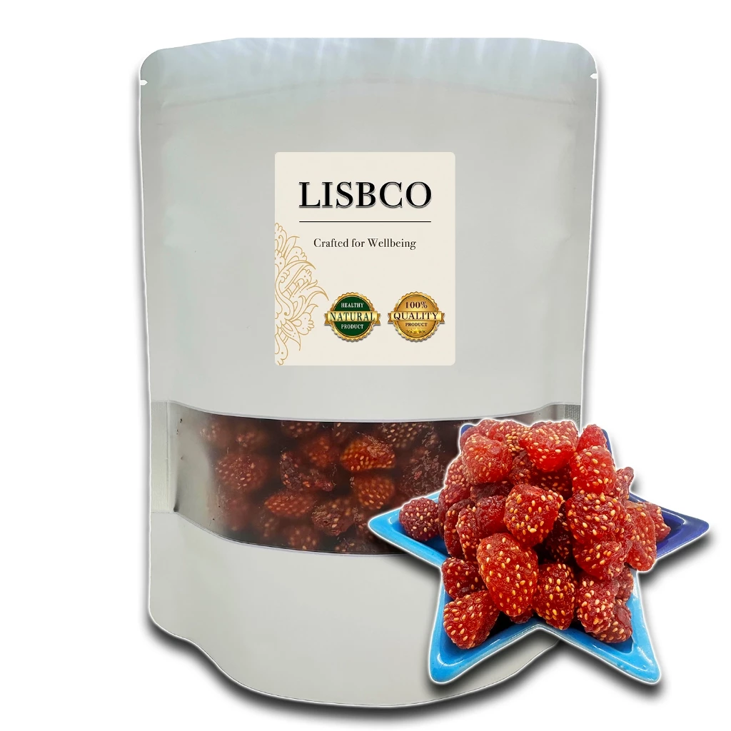 สตรอเบอร์รี่อบแห้ง 50 กรัม Dried Strawberry รสหวานอมเปรี้ยว จากผลสดแท้ ไม่มีสารเติมแต่ง และสารกันบูด