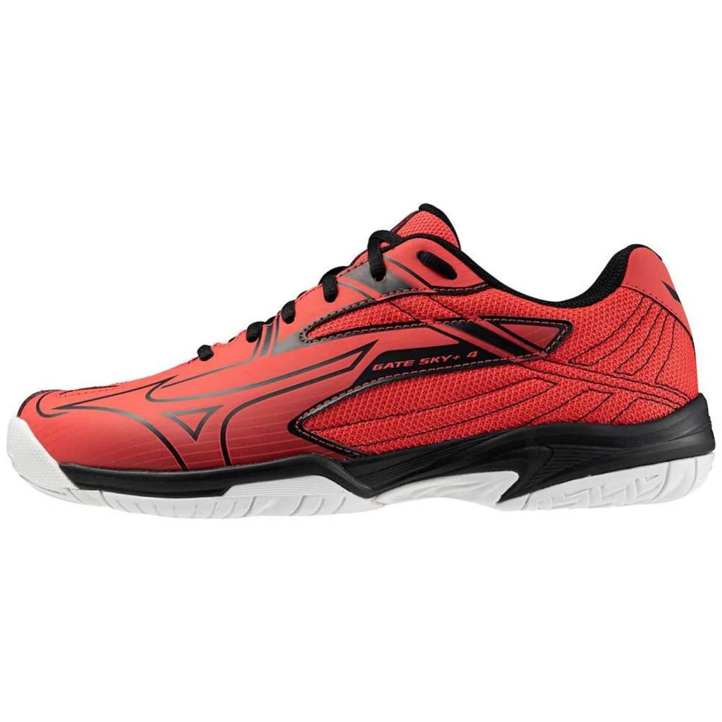 รองเท้าแบดมินตัน MIZUNO GATE SKY PLUS 4 สีแดง WIDE (สินค้าลิขสิทธิ์แท้ 100%)