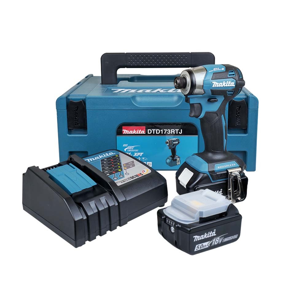 Makita DTD173RTJ หรือ DTD173Z ไขควงกระแทกแบตเตอรี่ 18V (Tool Only) (สินค้าเป็นของแท้ รับประกันศูนย์ไ