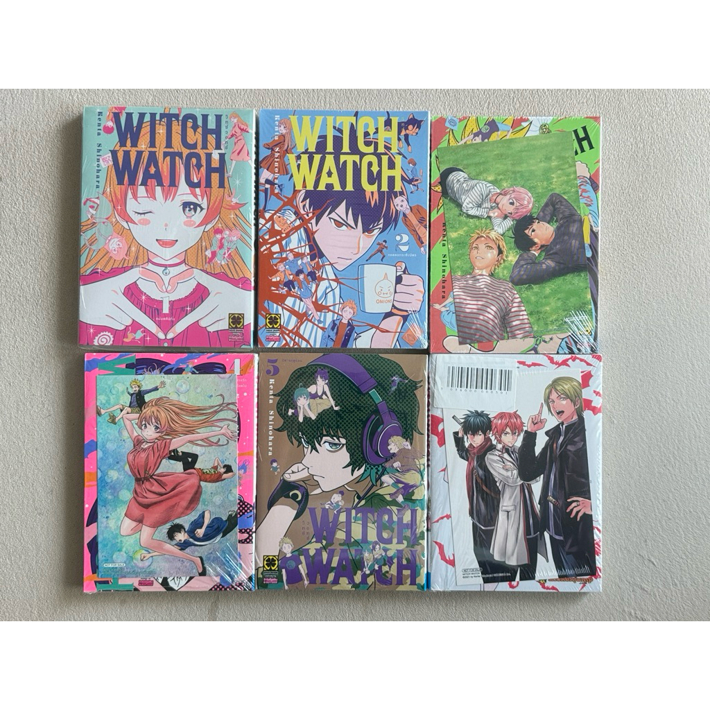 Witch Watch วิทช์วอทช์ เล่ม 1-6 + โปสการ์ด 3 ใบ หนังสือการ์ตูน มังงะ มือหนึ่ง