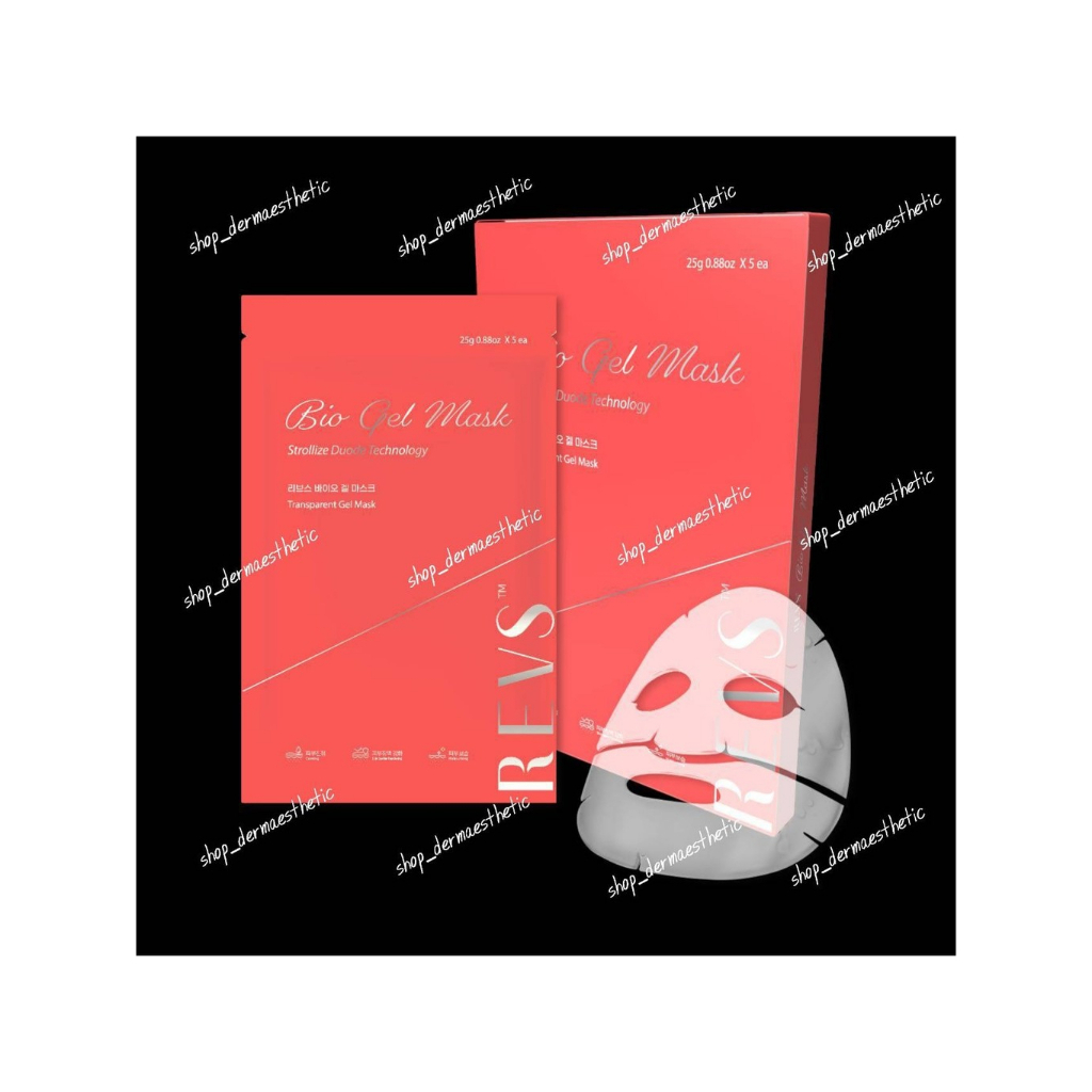 Revs mask Bio Gel ( มาร์กหน้า Revs ไฮโดรเจล ) ของแท้_บริษัทผู้นำเข้าโดยตรงจากเกาหลี เจ้าเดียวในไทย
