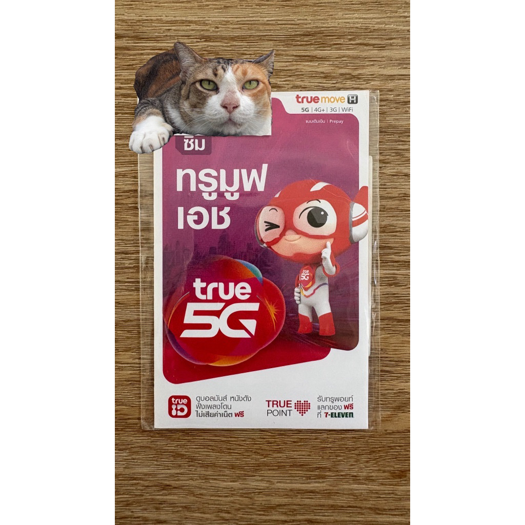 ซิมเทพทรู TrueMove H รายปี unlimited ความเร็วสูงสุด 6 Mbps