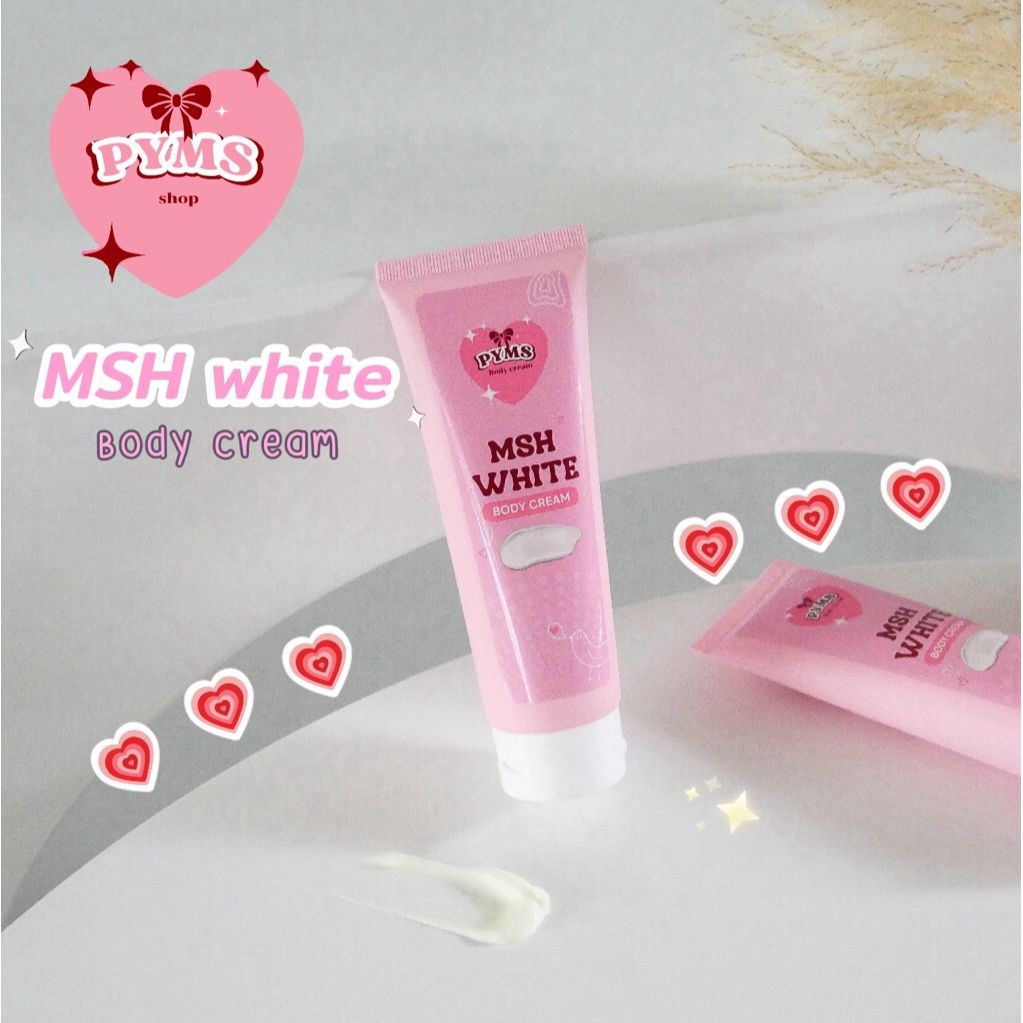 Msh white Body cream