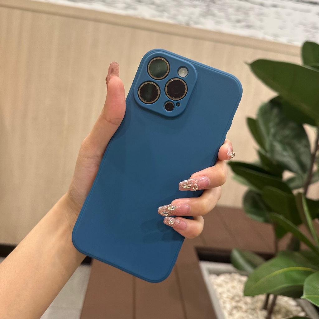 เคสสีพื้น เคสTPU รุ่นiPhone i6Plus i7 i8 i7Plus i8Plus i11 i14 i15 i15Plus i15proMax i16 i16Plus i16