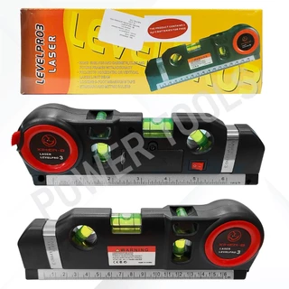 เครื่องวัด ระดับน้ำเลเซอร์ Fixit Laser Level Pro 3 พร้อมตลับเมตร AMAZZ