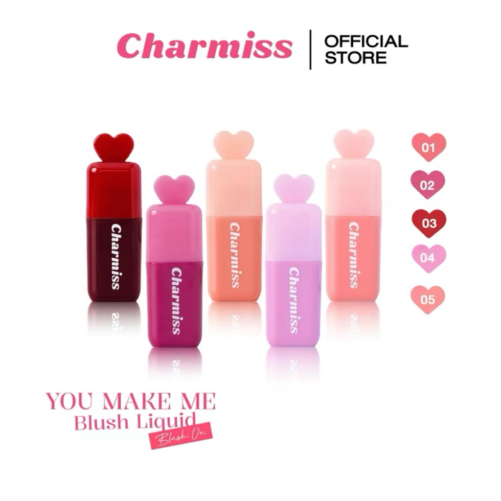 l Charmiss You Make Me Blush Liquid Blush On 3.5 g บลัชน้ำมินิฮาร์