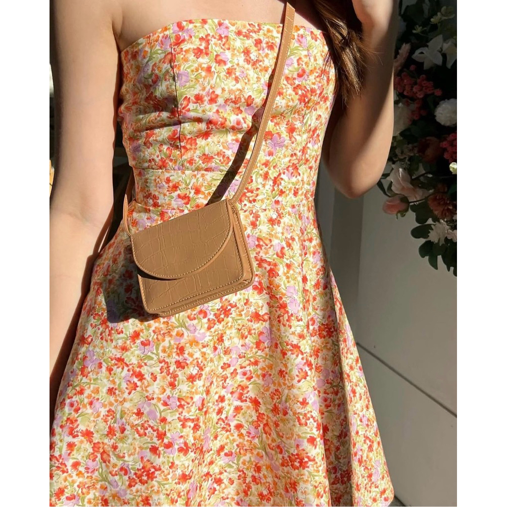 Fallin rose Best Seller🍊✨Arina Dress