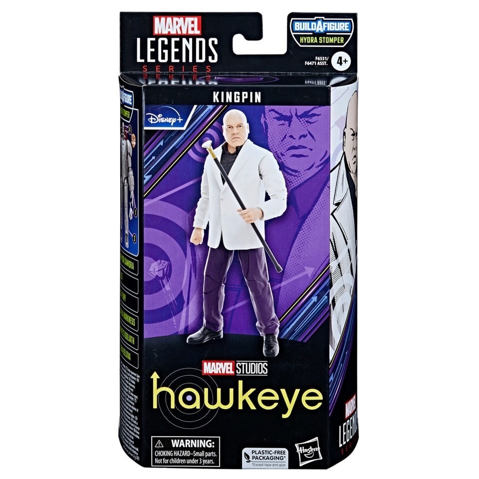 Hasbro Marvel Legends Hawkeye ฟิกเกอร์ Kingpin