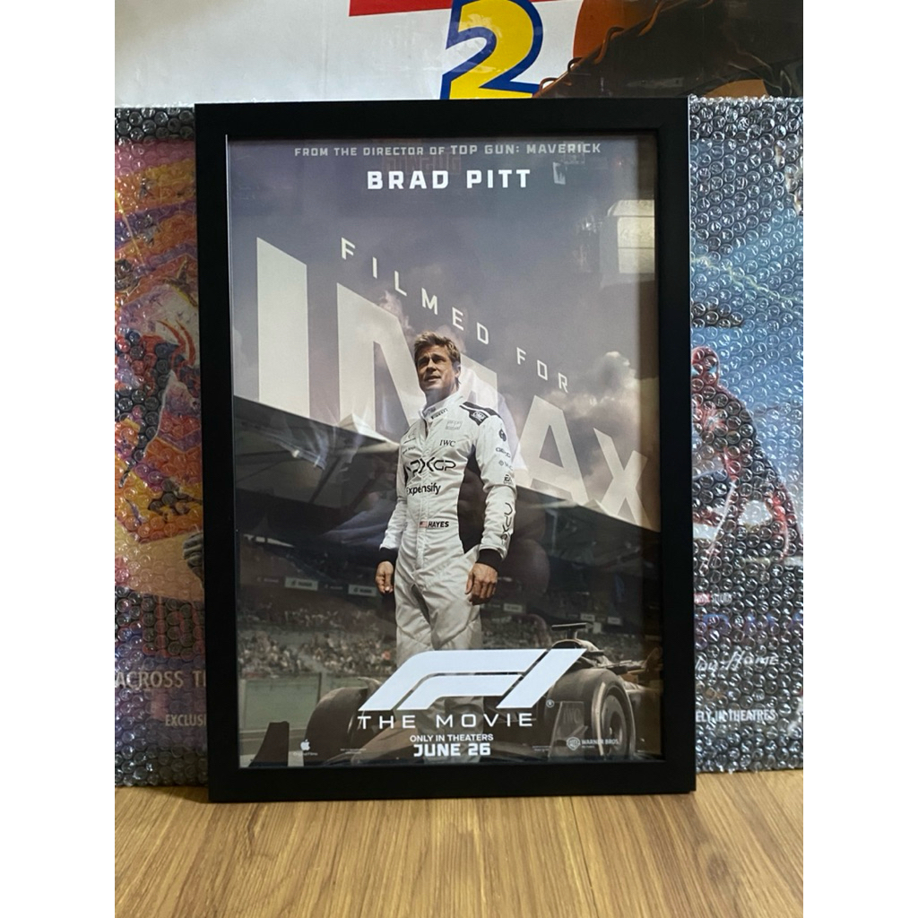 IMAX F1 โปสเตอร์ IMAX พร้อมกรอบ