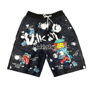 #กางเกงเอวยางยืดผูกเชือก ลายการ์ตูน