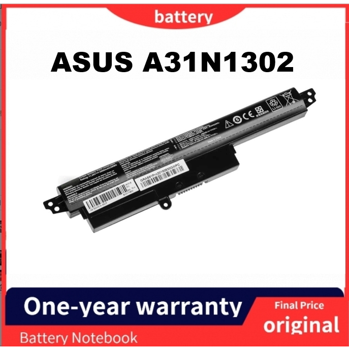 แบตเตอรี่แล็ปท็อป A31N1302 A31LM9H Asus F200CA R200CA R202CA X200CA X200LA X200M X200MA