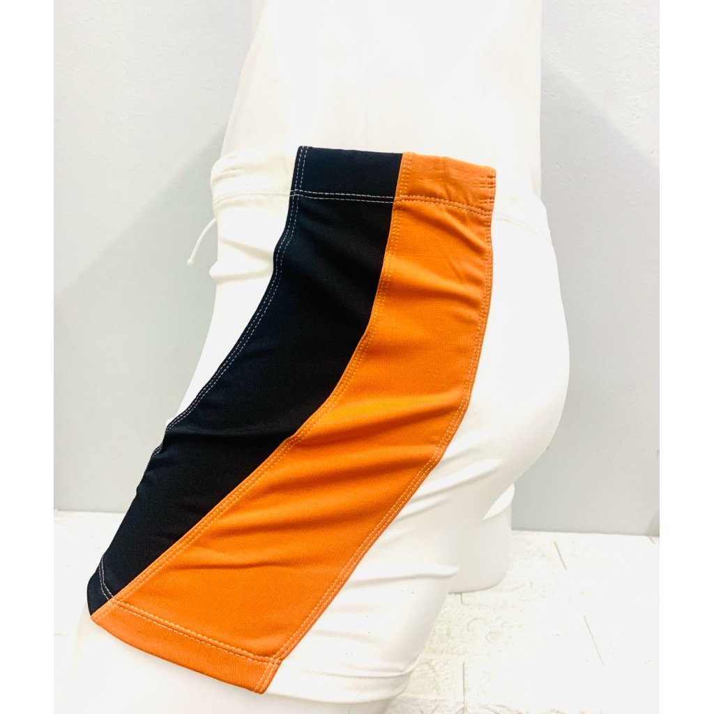 กางเกงว่ายน้ำขาสั้นชายขาสามส่วนตัดแต่งลายผ้า8059 - รูปที่ 3