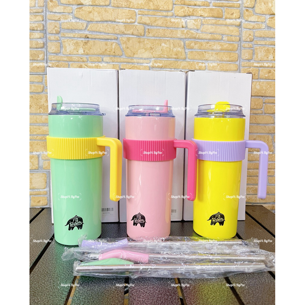 📌พร้อมส่ง📌แก้วเก็บความเย็น PUNTHAI รุ่น Two Tone Tumbler ขนาด 600 ml. ของแท้