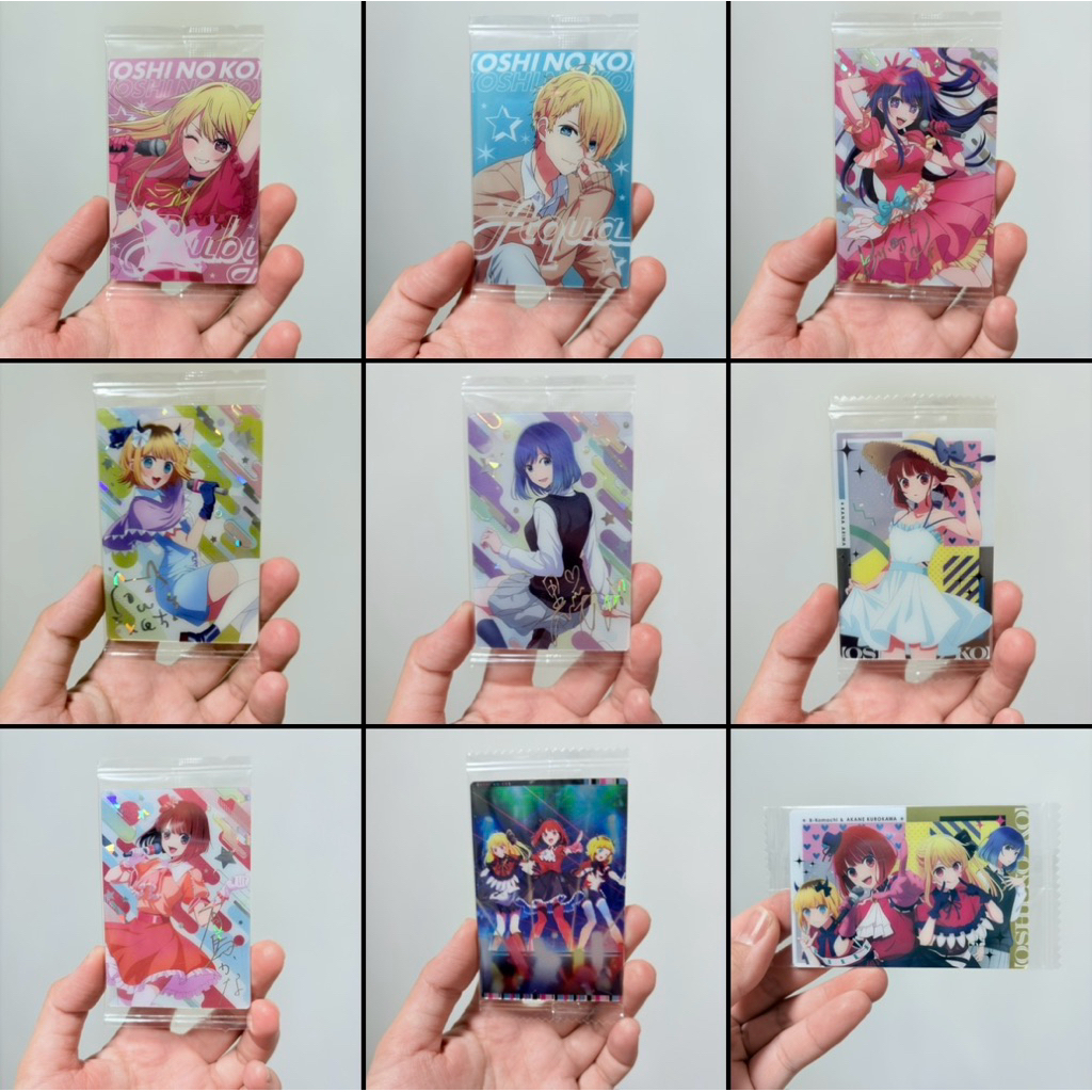 (งานแท้ สินค้ามือสองจากญี่ปุ่น) การ์ด การ์ดเมะ การ์ดสะสม อนิเมะ OSHI NO KO เกิดใหม่เป็น ลูกโอชิ