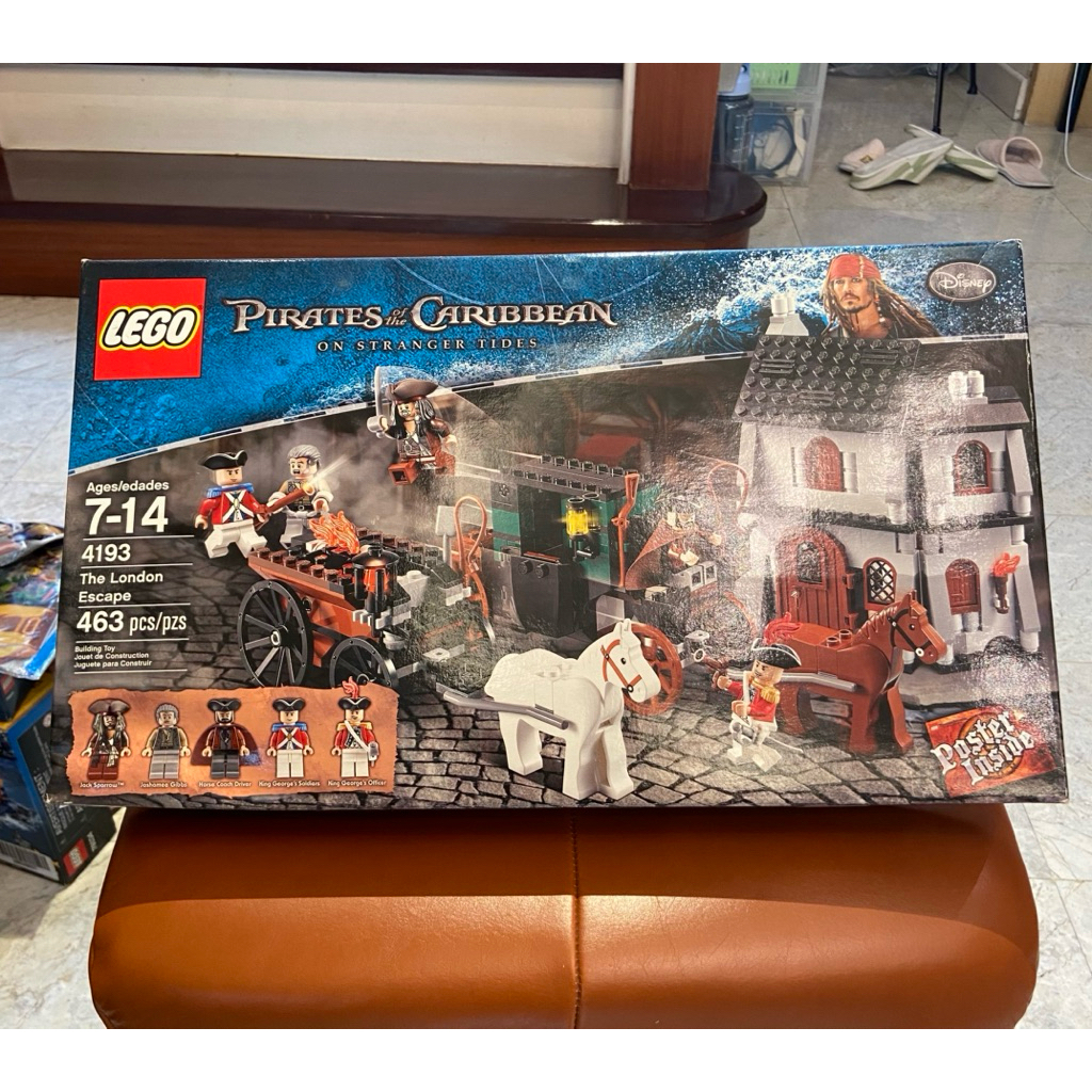 Lego Pirate of the Caribbean 4193 The London Escape (พร้อมส่ง)