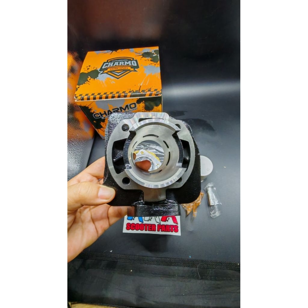 ชุดเสื้อสูบเดิม​ Honda Gyro X / UP ขนาด​ 40 มม.​ยี่ห้อ​ Charmo