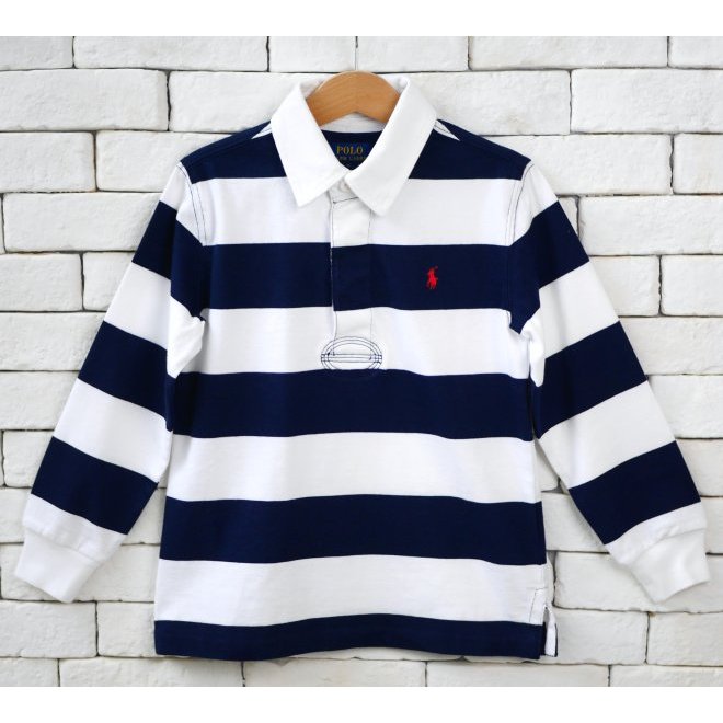 POLO RALPH LAUREN KIDS THE ICONIC RUGBY SHIRT