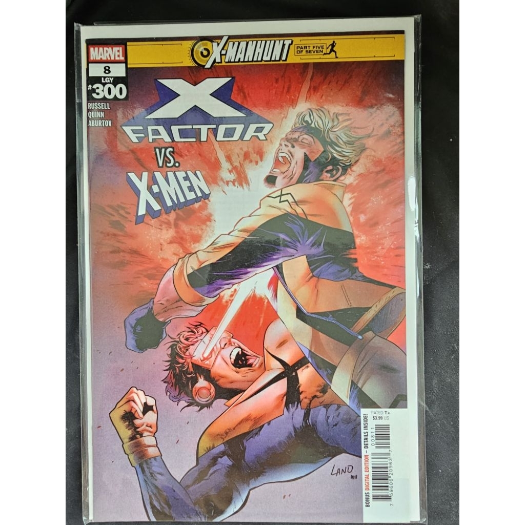 X-Men #8 (LGY #300) – X-Factor vs. X-Men (X-Manhunt Part 5 of 7)