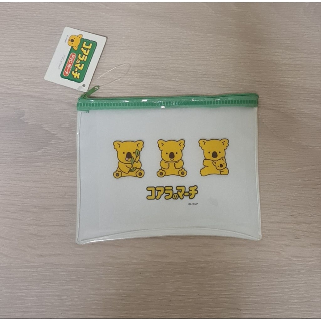 กระเป๋าpvc Koala march❤️ โคอร่ามาร์ช ป้ายห้อยจากญี่ปุ่น🇯🇵 lotte ❤️