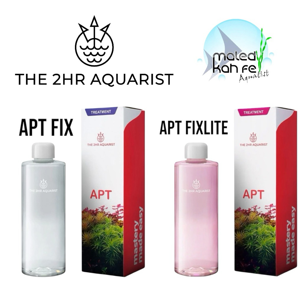 2HR Aquarist APT Fix / Fixlite 300 cc น้ำยากำจัดตะไคร่ทรงพลัง ปลอดภัย ไม่ทิ้งสารตกค้าง และ สูตรอ่อนโ