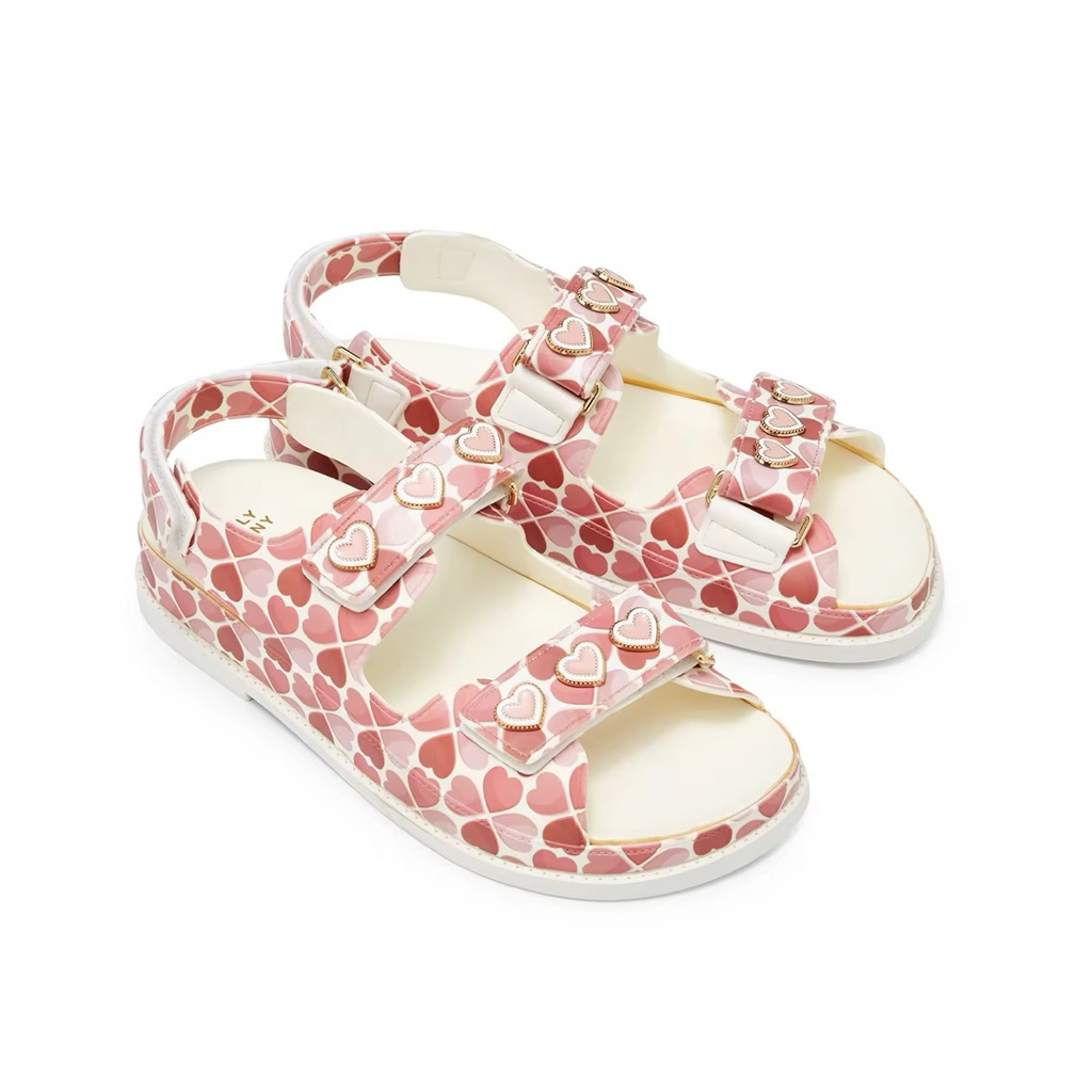 (มือสอง) JELLY BUNNY รองเท้าแตะรัดส้น NICOLE KARTER เบอร์ 40