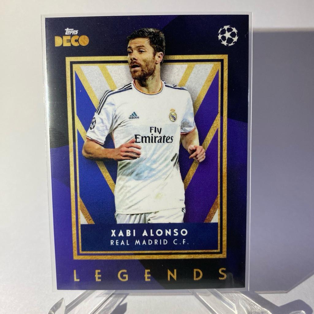 การ์ดนักฟุตบอล XABI ALONSO, REAL MADRID, LEGENDS, TOPPS DECO 2023