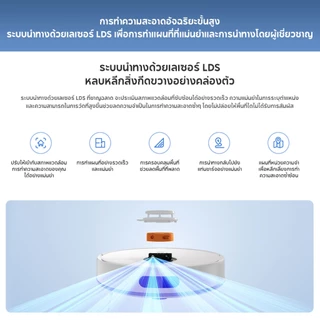 [HOT] Xiaomi Mi Mijia Robot Vacuum Mop S40C/S40/ S40 Pro หุ่นยนต์กวาด เครื่องดูดฝุ่น ดูดแรง 5000Pa โหมดคู่ดูดฝุ่น/ถูพื้น