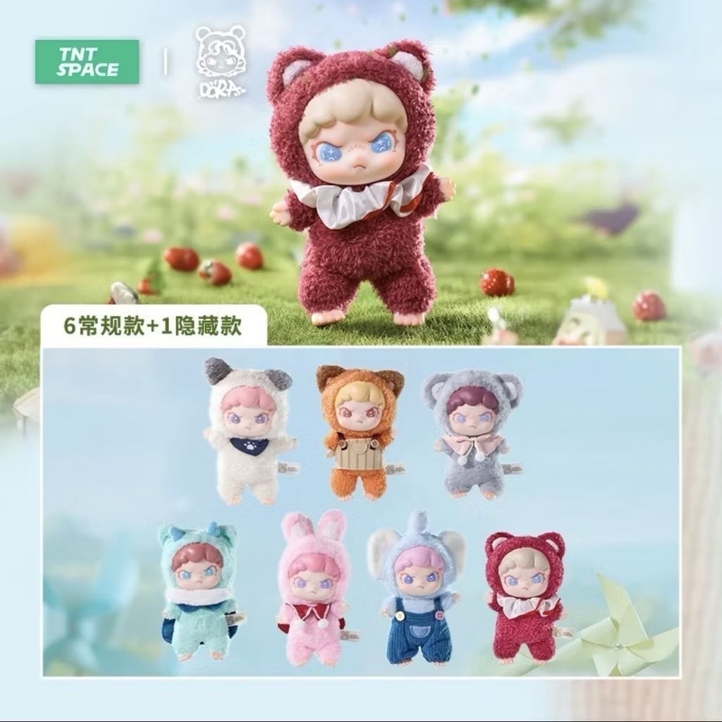 🚀พร้อมส่ง🚀ReStock น้องดอร่า หน้าโกรธ💥 DORA Furry Animal House Series แบบสุ่ม