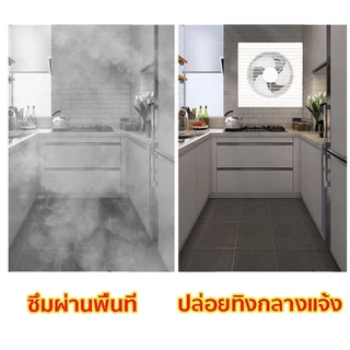 【ค่าไฟ 0】15นิ้ว พัดลมดูดอากาศพลังงานแสงอาทิตย์ แรงดูดสูง ไม่มีเสียงรบกวน ทนต่อการกัดกร่อน กันน้ำทนแดด พัดลมระบายอากาศ