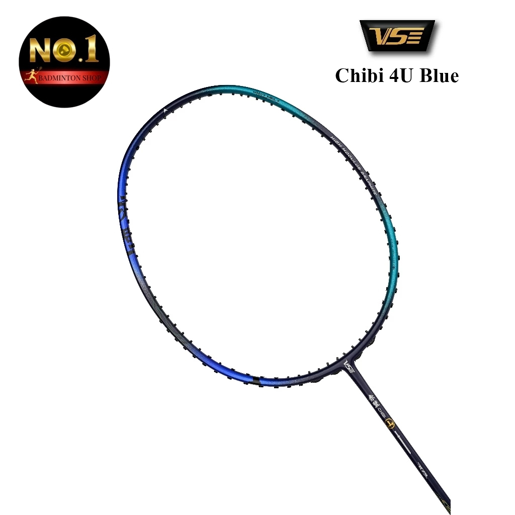 VS ไม้แบดมินตัน รุ่น Chibi 4U Blue แท้ 💯 By. No.1 Badminton Shop (โปรดอ่านรายละเอียดก่อนสั่ง)