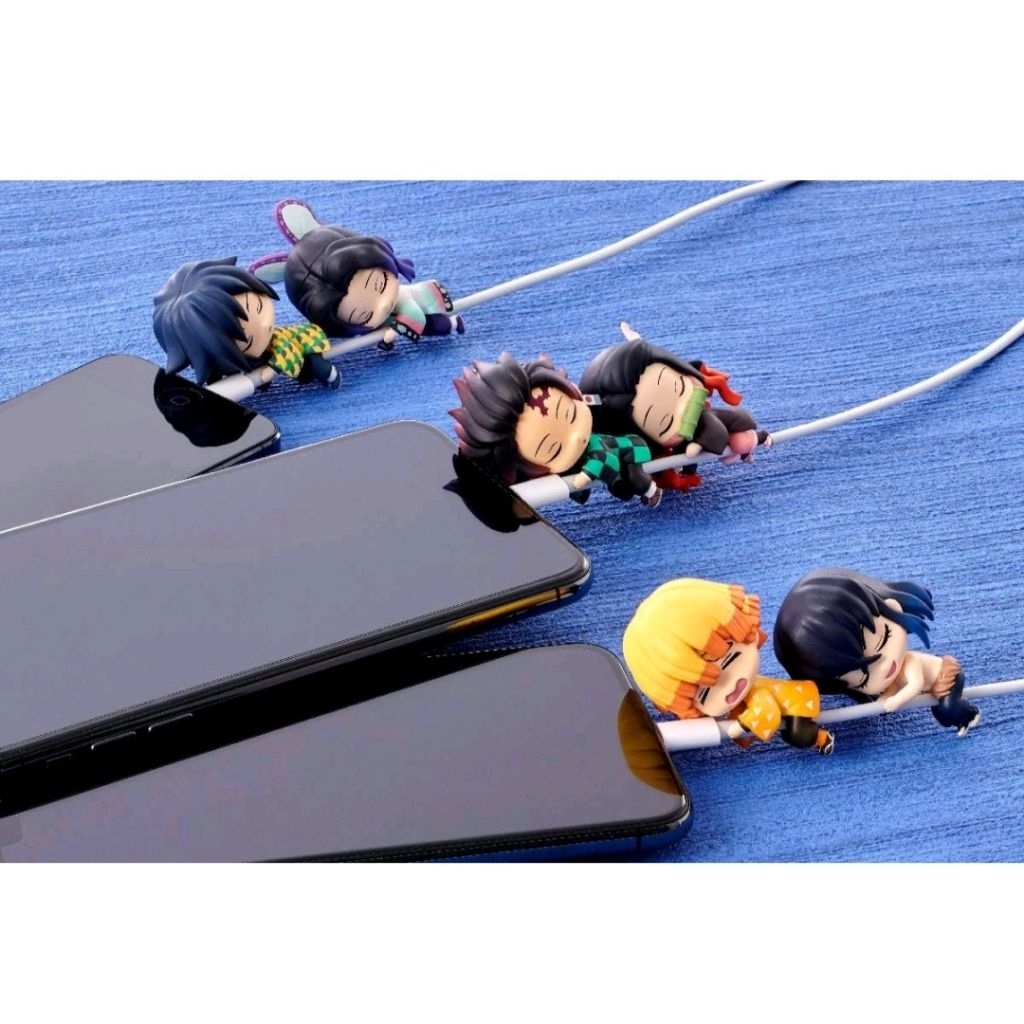 ● Clearance Sales แท้ 💯%● กาชาปองดาบพิฆาตอสูรหลับ เกาะสายชาร์จ Demon Slayer: Kimetsu no Yaiba Sleeping on the Cable V.1 - รูปที่ 5