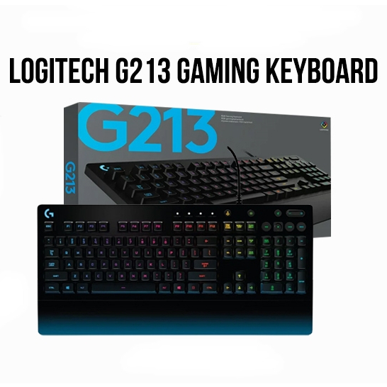 คีย์บอร์ดเกมมิ่ง LOGITECH G213 PRODIGY RGB GAMING KEYBOARD
