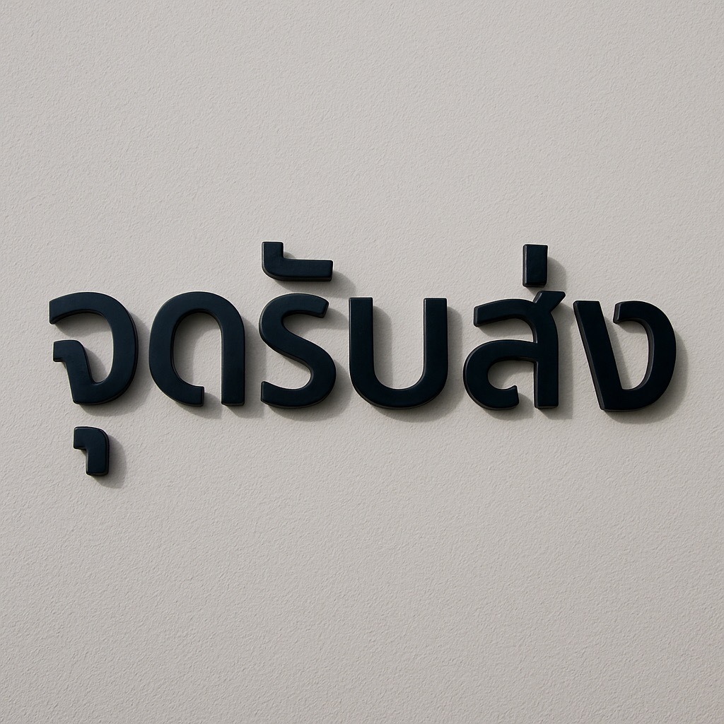 ตัวอักษรอะคริลิค ภาษาไทย สูง 2.5 ซม. และ 5 ซม. หนา 2.5 มม. ( F2 ) แจ้งข้อความทางแชทให้แอดมินนับตัวอักษรให้เพื่อกดสั่ง