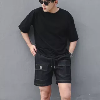 Monkey Siam | Jeans Classic - ยีนส์คลาสสิก M-4XL เอว 25-48 กางเกงคาร์โก้ ขาสั้นผู้ชาย