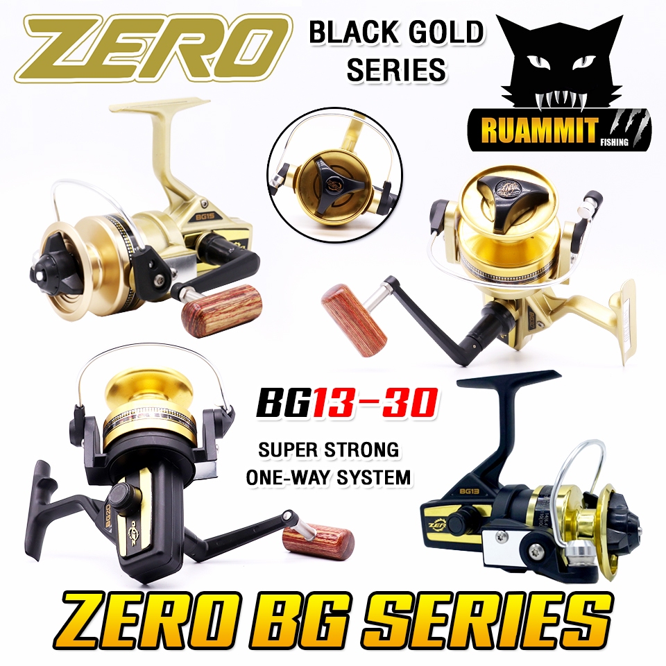 รอกสปินนิ่ง ZERO BG 13/15/20/30 BLACK GOLD SERIES (มีให้เลือก 2 สี)