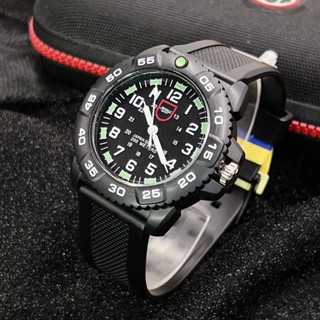 นาฬิกาข้อมือ AOPOL ขอบหมุนได้ รุ่น639 กันน้ำได้ มีพรายน้ำ