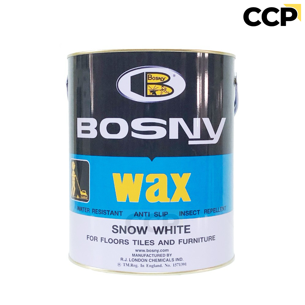 แว๊กซ์ขัดพื้น BOSNY WAX 400, 800G บอสนี่ ขี้ผึ้งขัดพื้น ขัดพื้นไม้ ขัดเงา กันน้ำ ขนาด 400, 800 กรัม