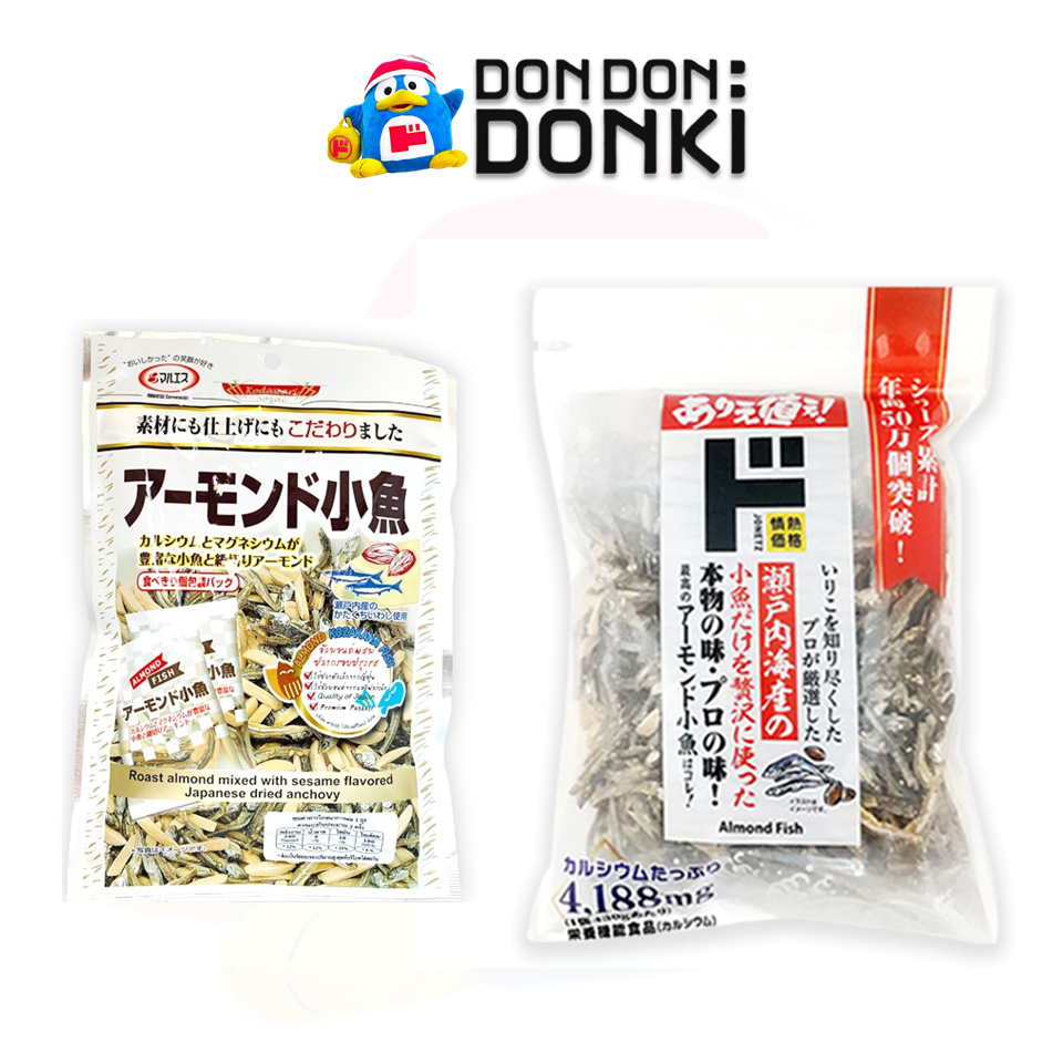 [อัลมอนด์ฟิช สุดอร่อยจากแบรนด์ มารุเอสุและ โจเนสซึ  Almond Kozakana Fish Maruesu / Jonetsu