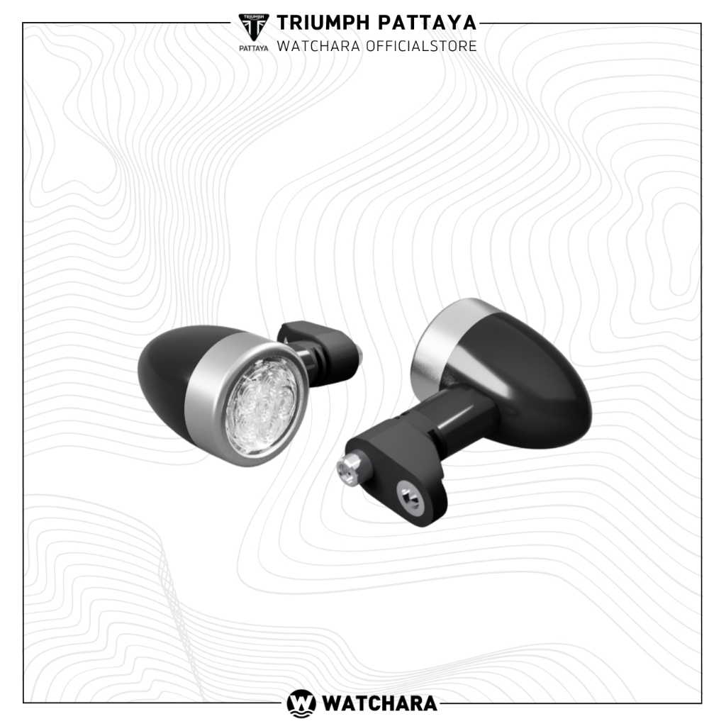 Triumph ไฟเลี้ยวมอเตอร์ไซต์ LED ท้ายรถ  BULLET LED INDICATORS REAR (ตัวแทนจำหน่ายอย่างเป็นทางการ)