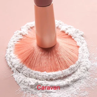 Caravan Crew Makeup Brush ชุดแปรงแต่งหน้า แปรงเครื่องสําอาง ขนแปรงนุ่มปลอดภัยไม่แพ้ แบบพกพา8ชิ้น พกพาสะดวก
