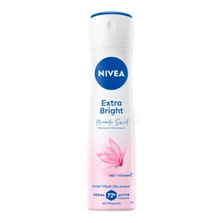 Nivea Extra Bright Spray นีเวีย เอ็กซ์ตร้า ไบรท์ สเปรย์ ระงับกลิ่นกาย 150ml